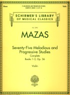 Mazas 75 Melodious and Progressive Studies