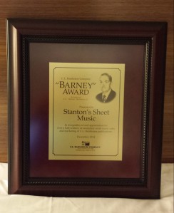 barney award