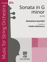 sonata in g minor k 315 domenico scarlatti yukiko nishimura